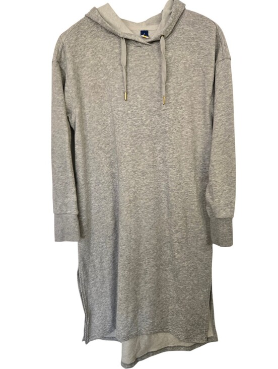 Old Navy Dresses & Skirts - 🩶 Cozy Gray Hooded Sweatshirt Dress | Size Small | Pockets